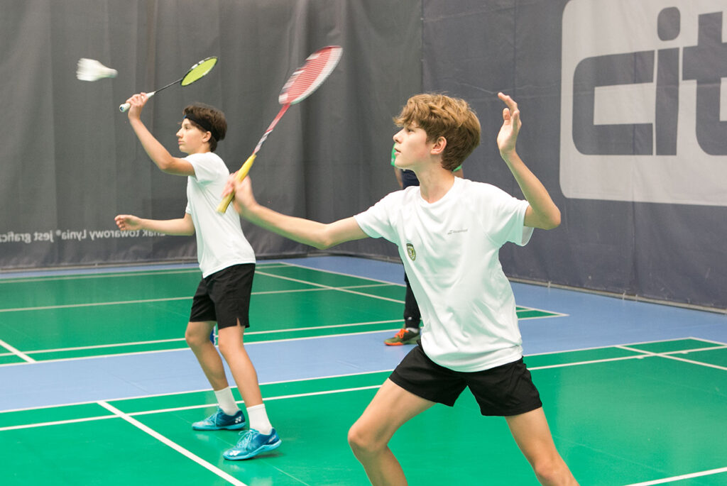 Badminton trening
