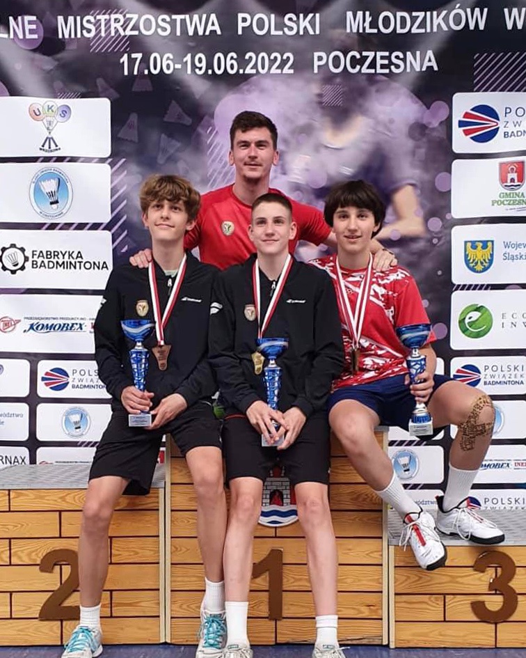 Trzy złote medale na Indywidualnych Mistrzostwach Polski Młodzików